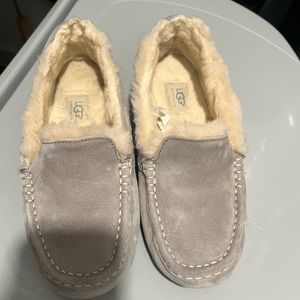 UGG grey moccasins